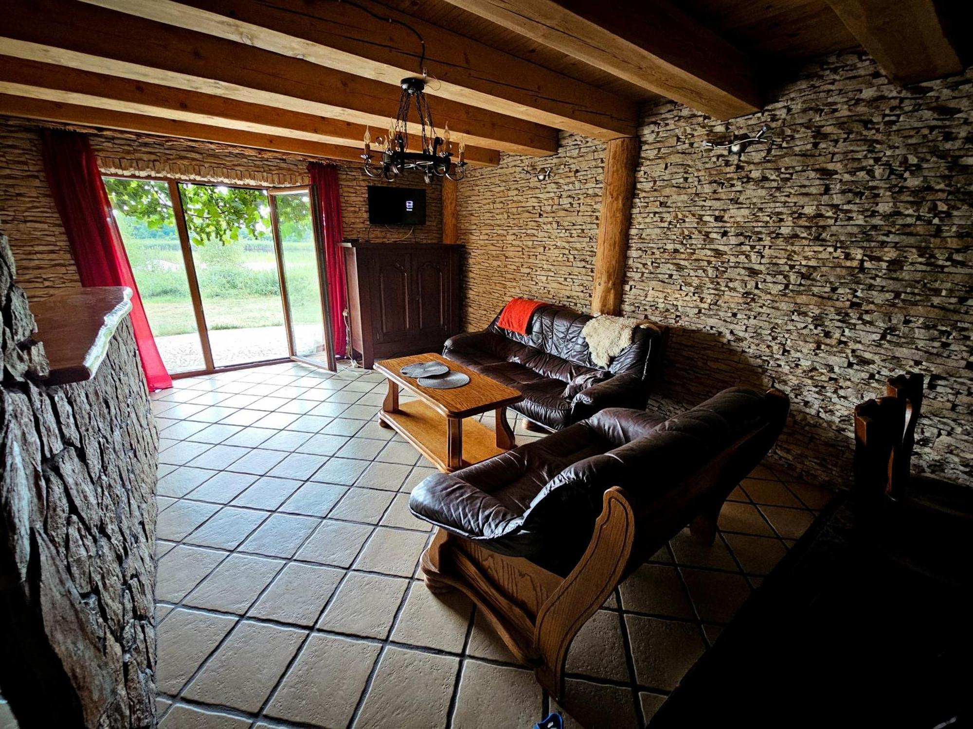 Domek Letniskowy Caloroczny W Rzemieniu Villa Kültér fotó